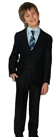 Helgas Modewelt Kommunionanzug, Blazer Anzug zur Kommunion, Jungenanzug, Kinderanzug, Sakko