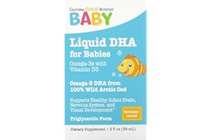Baby's DHA, Omega-3s with Vitamin D3, 1,050 mg, 2 fl oz (59 ml), California Gold Nutrition
