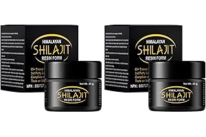 Pure Shilajit Resin with Spoon, Shilajit Resin Of Himalayan, 50gm