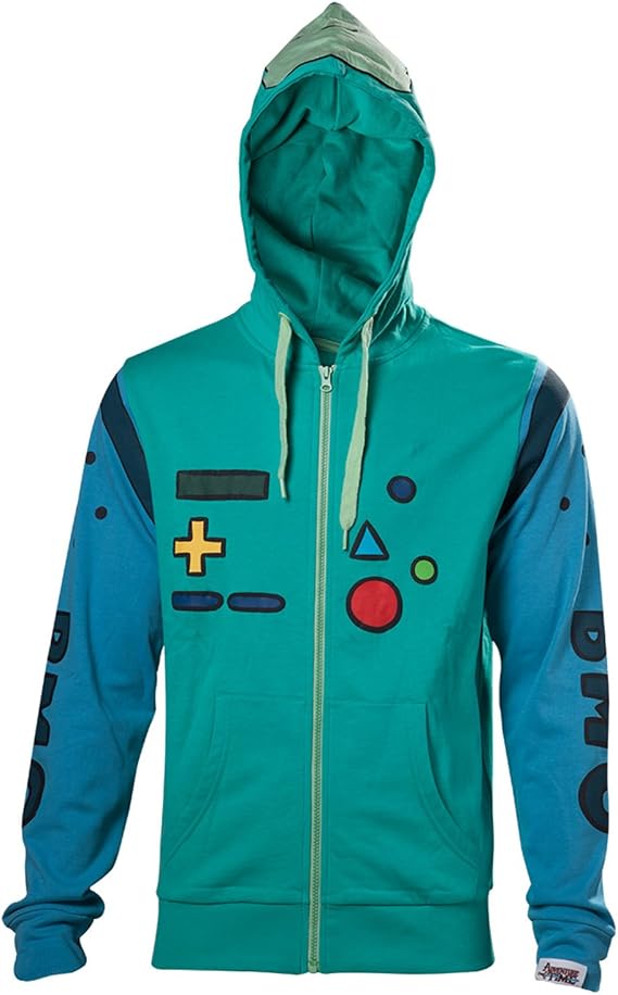 adventure time zip up hoodie