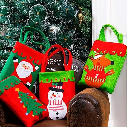 Amazon Co Jp クリスマスギフトバッグファッションクリスマスのパターン不織布ギフトバッグ りんご 装飾的なバッグ ギフトバッグのための クリスマスプレゼント Zhangpopoqiye 家電 カメラ