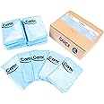 Carex Premium Commode Liners 24 Pack, Leak Proof - Fits Most Commodes, with Absorbent Powder, Holds 2 Quarts Liquid, Disposable, Blue