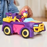 Marvel Iron Man Ironheart 2-In-1 Mech Suit & Vehicle Figure Toy Purple view 6