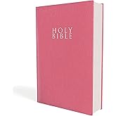 NIV, Gift and Award Bible, Leather-Look, Pink, Red Letter, Comfort Print