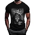 Swag Point Men’s Graphic T Shirts – 100% Cotton Casual Streetwear Hipster Hip Hop Tshirts Short Sleeve Print Tops