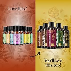 Pure Essential Oil Set for Diffuser - Aromatherapy