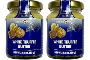 VALUE PACK - White Truffle Butter (Italian Premium Quality), 80g Each, Pack of 2