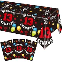 Xiliconie Decorações de aniversário de 13 anos para meninos ...