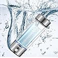 SAPPHIRE Hydrogen Water Bottle, 2025 Advanced 5th Generation SPE & PEM Technology, Portable & Rechargeable Hydrogen Water Bottle Generator, Chlorine & Ozone-Free, Stainless Steel 14oz