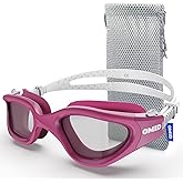 OMID Swim Goggles, P2 Lite Comfortable Anti-Fog Swimming Goggles for Men Women Adults Youth