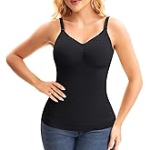 JOYSHAPER Shapewear for Women Tank Tops Tummy Control Shapewear Camisole V-Neck Cami Shaper Compression Tanks