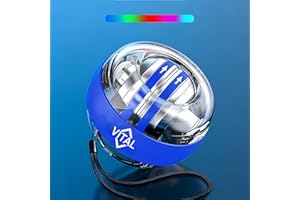 GENERIC Vital Wrist Ball - Vital Wrist Ball Exerciser, 2026 New Upgrade Colorful Lights, Gyro Vital Wrist Balls, Auto-Start Gyroscopic Forearm Exerciser, for Stronger Arm Fingers Wrist Bones