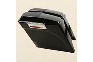 XFMT 5" Stretched Saddlebags Extended Saddle Bags W/ 6x9 Speaker Llids For Harley Touring Road King Street Glide Road Glide Electra Glide Ultra Classic 1993-2013