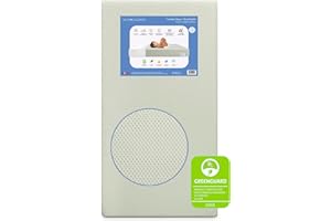 Delta Children Twinkle Stars Breathable Baby Bed Crib Mattress and Toddler Mattress with Removable/Machine Washable Cover - GREENGUARD Gold – Waterproof - Sustainably Sourced Core Fiber Core, Green