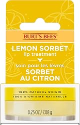 Burt's Bees Lip Mask Lemon Sorbet Lip Treatment 7.08g Vitamin C Jojoba