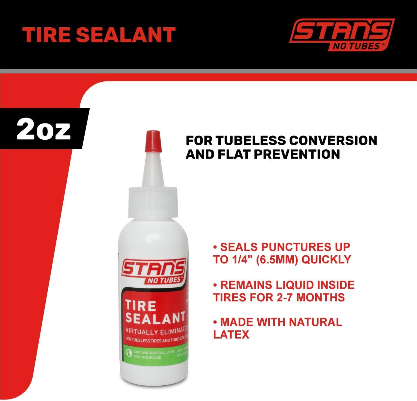 Stan's NoTubes Tire Sealant tyre sealant, 59 ml, Black, 59ml - Image 4