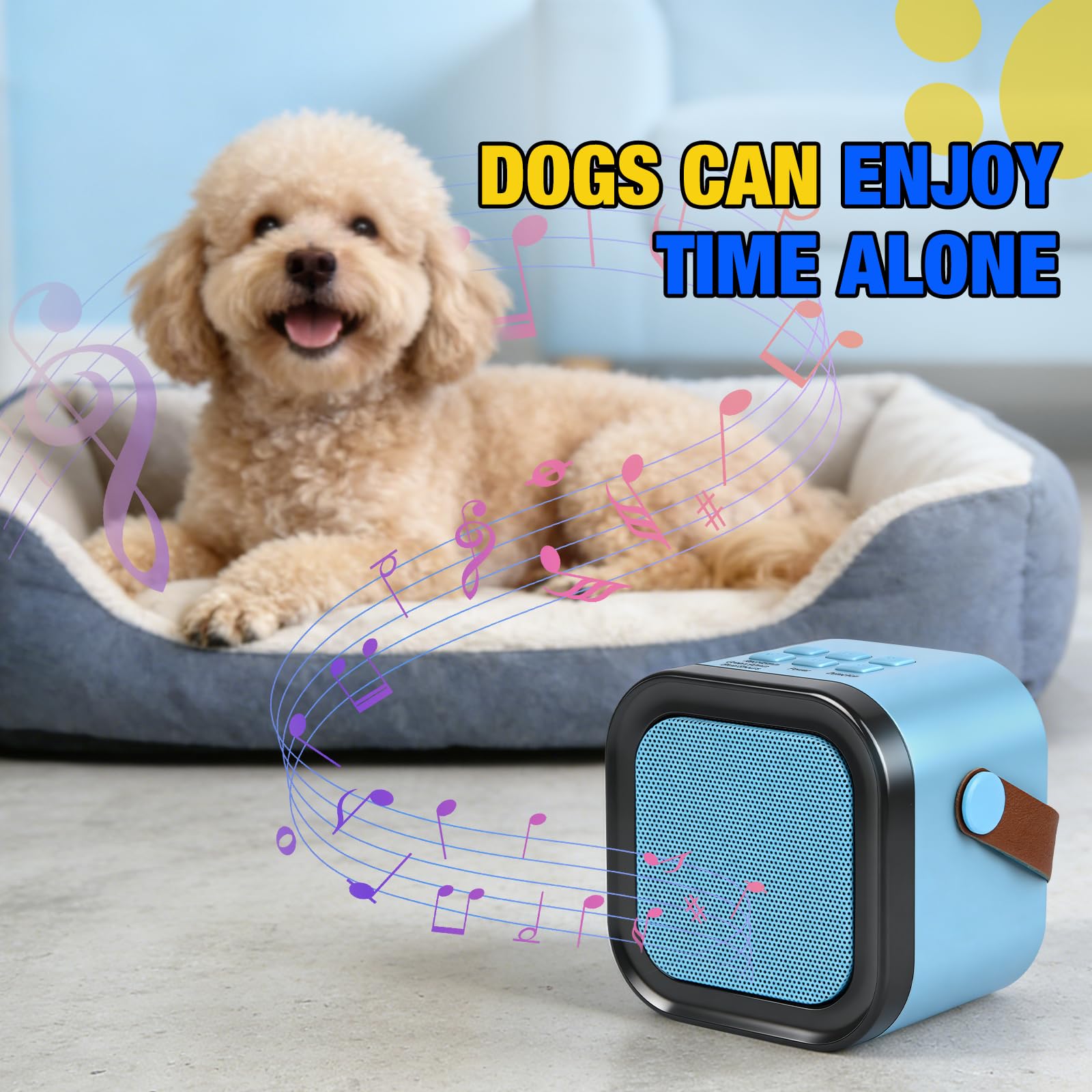 Condition photo showing New/Like New for white noise sound machine for dogs, calming pet anti barking device with bark & noise detection, 20