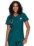 COZYFIT Scrub Tops for Woman - Back Princess