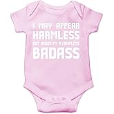 CBTwear I May Appear Harmless - Baby Clothes - Funny Newborn Bodysuit Outfits for Boys and Girls