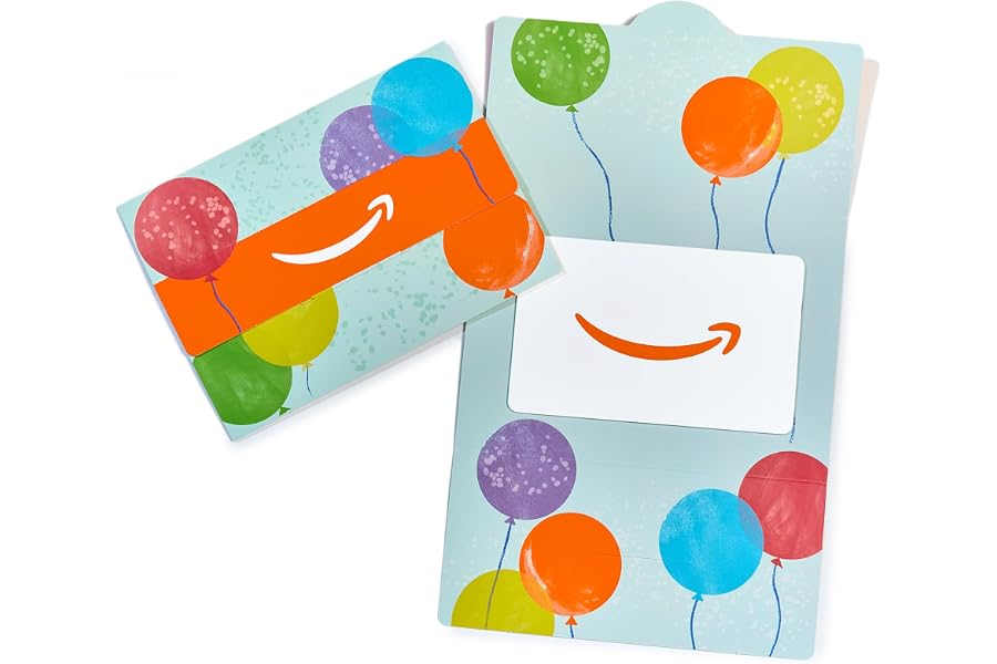 Gift Idea: Amazon Physical Gift Card Mini Envelope - Birthday