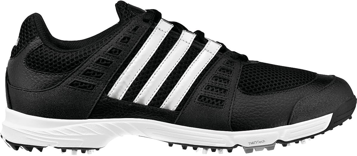 Amazon.com | adidas Tech Response 3.0 Golf Shoe (Black/Black/Metallic Silver) | Shoes