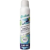 Batiste Sweat Activated Dry Shampoo with Scent-Releasing Tech, 3.81 Oz | Neutralizes Odor up to 24 Hours, Long Lasting Sweat Absorbing Technology, Helps Reduce Buildup in Hair, Waterless Shampoo