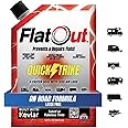 FlatOut QuickStrike Tire Sealant On Road Formula - Prevent Flat Tires, Seal Leaks, Contains Kevlar, 32-Ounce Bag