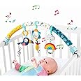 Pau1Hami1ton Baby Stroller Arch Toys, Car Seat Toys,Bouncer Toy Bar/Mobile for Bassinet,Adjustable Baby Hanging Toys Fit for Crib Bed,Stroller,Car Seat,Baby Gifts.S-19(Bee)