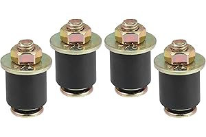 X AUTOHAUX 4pcs Automotive Rubber Freeze Plug Rubber Expansion Plug Fit Hole Size 3/4" to 7/8" 19mm-22mm