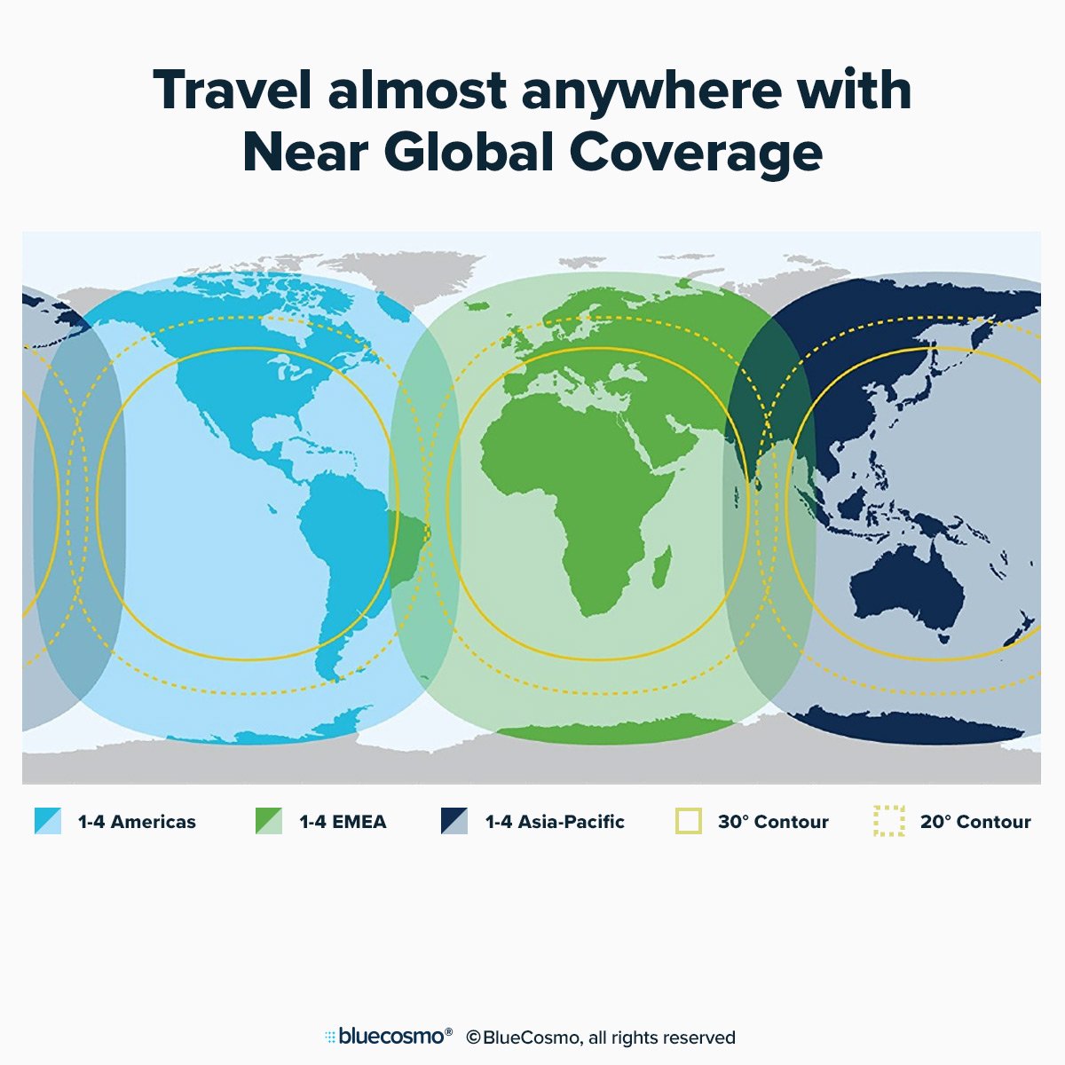 BlueCosmo IsatPhone 100 Unit Global Prepaid Satellite Phone Service SIM Card - 90 Day Expiry - No Activation Fees - Voice & SMS Text Messaging