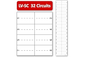 Littversions 32 Circuits 2 Pack Replacement for Square D Schneider Homeline Electrical Circuit Breaker Fuse Panel Directory L