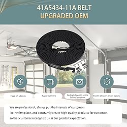 Upgraded 41a5434-11A Belt for 7' Chamberlain Garage