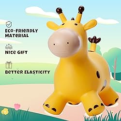 PlayZap Giraffe Bouncy Horse Hopper, Bouncy Animals