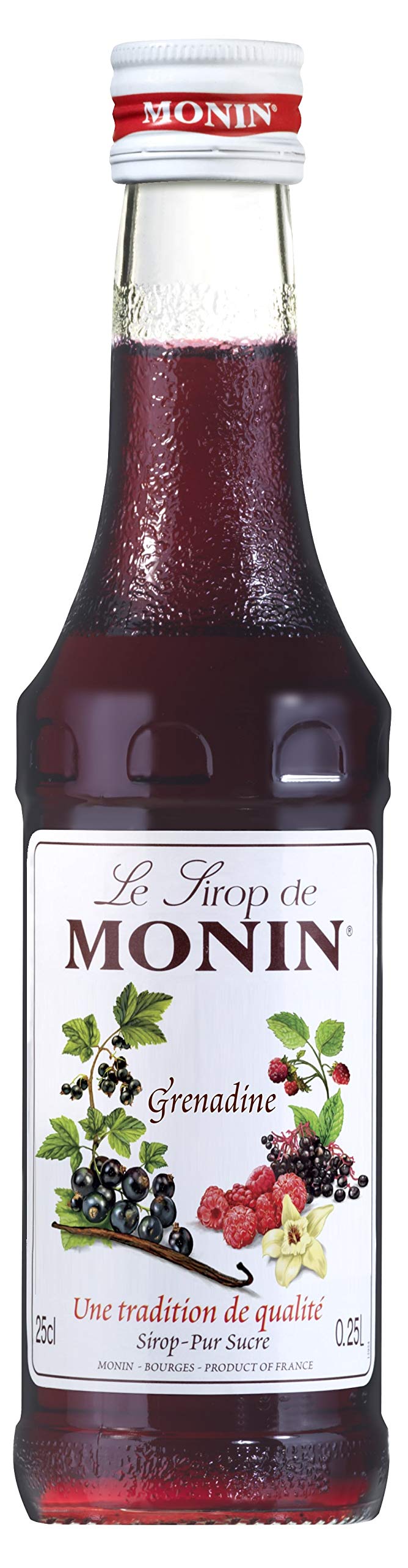 MONIN(モナン) グレナディン・シロップ250ml 【プロ バーテンダー と バリスタ に愛される カクテル/モクテル のノンアルコール割り材】【常温保存】商品画像