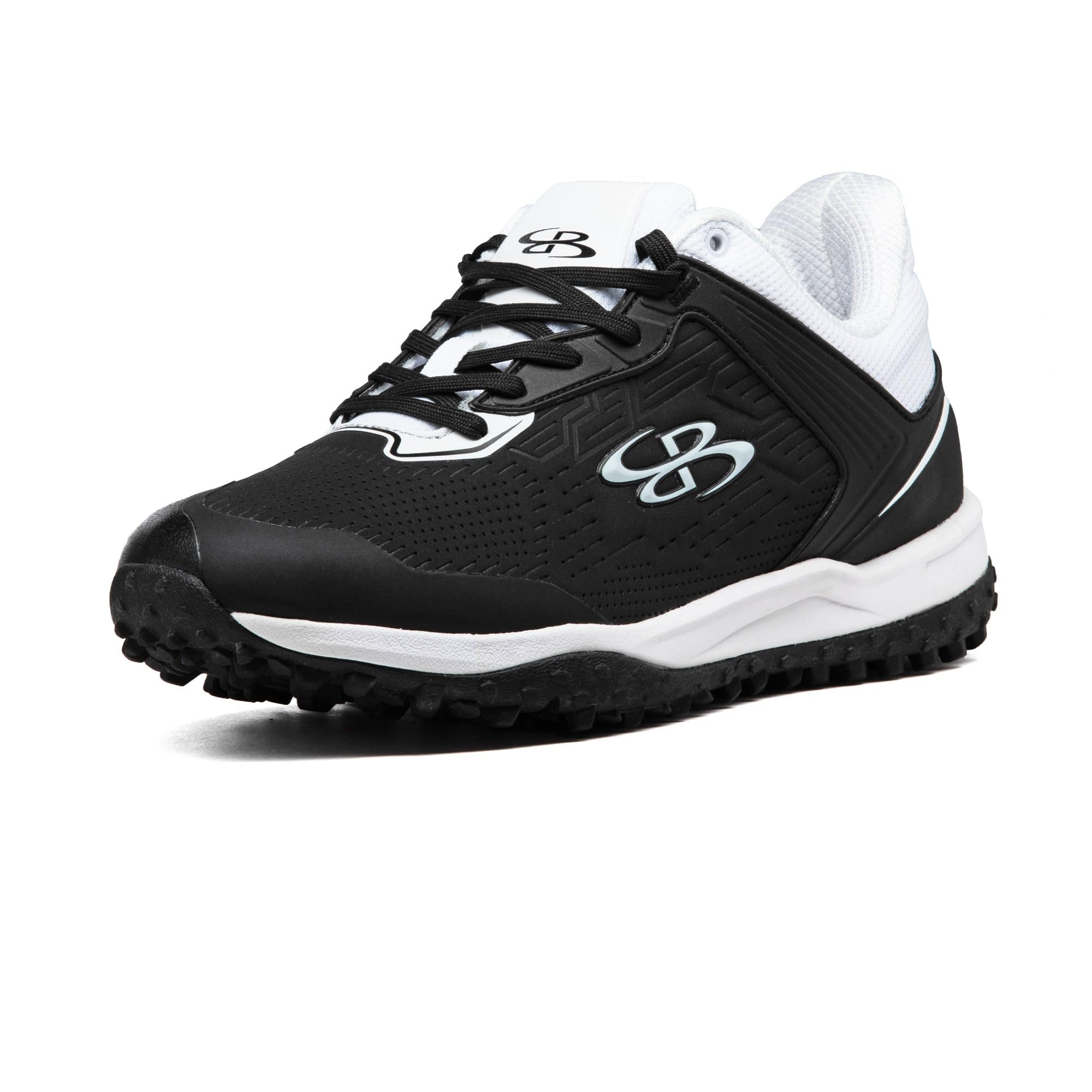 Boombah Viper Pro Men's Turf Black/White - Size 8.5