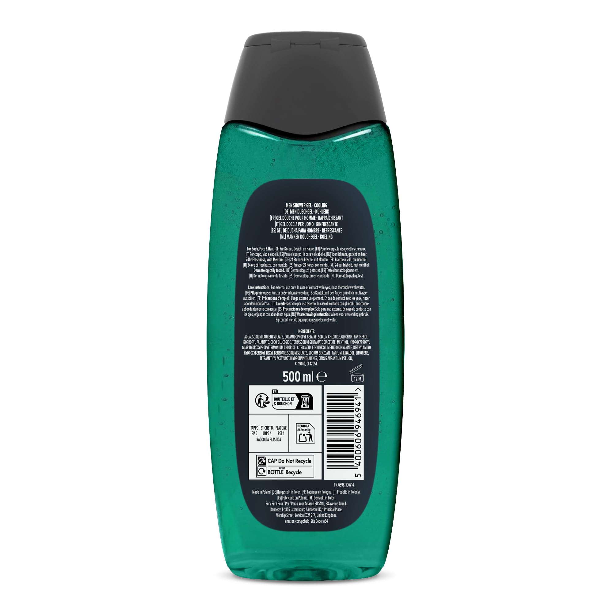 by Amazon Sport 3in1 Duschgel, für Herren, 2 x 500 ml 6