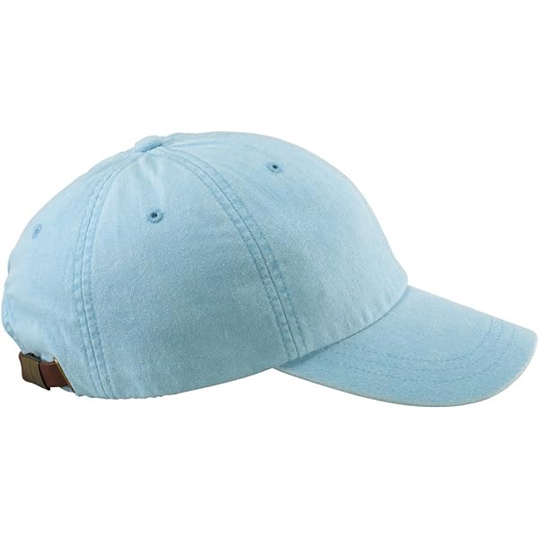 "Alcohol You Later" Pun Hat - Light Blue Unstructured Hat With White Embroidery For Adults