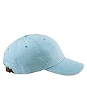 Adams 6-Panel Low Profile Cap, Baby Blue, One-Size