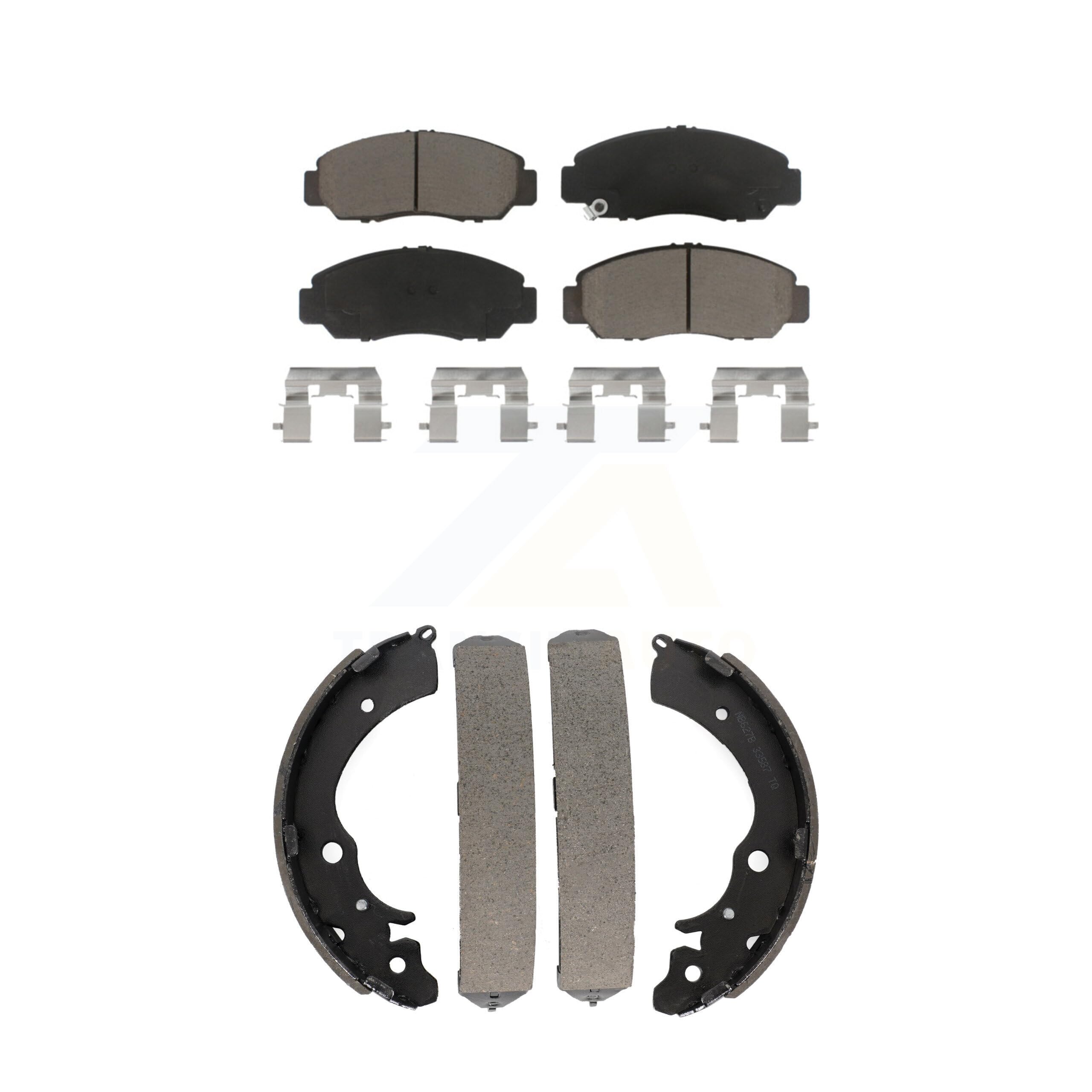 Transit Auto Front Rear Ceramic Brake Pads And Drum