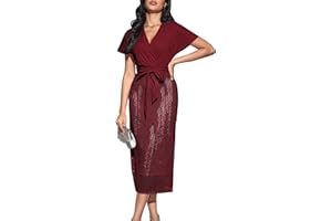 GRACE KARIN Women's Business Pencil Dress Wedding Guest Office Work Dresses Cocktail Party