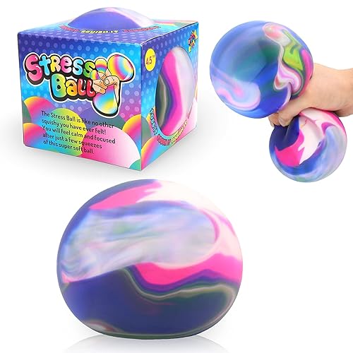 Stress Balls-Squishy Ball Fidget Toy for Adults and Kids-Giant