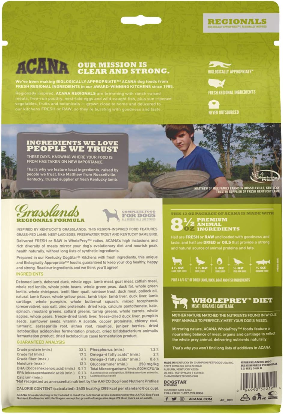 acana regionals grasslands