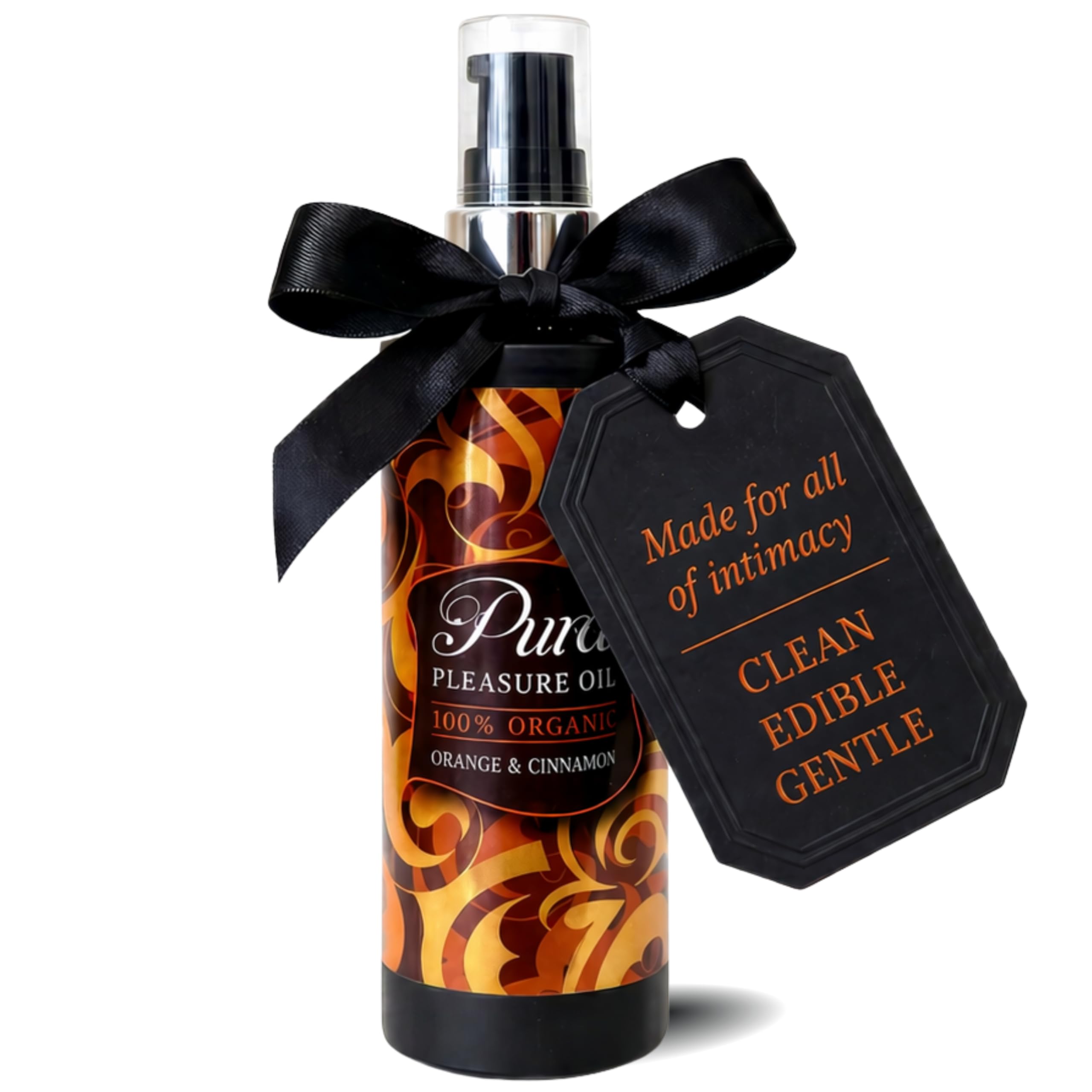 Massage Oil for Date Night, Intimate 2-in-1 Massage Oil and Lubricant, Ultra Clean, Edible, Gentle for Sensitive Skin