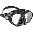 Cressi Scuba Diving Masks with Inclined Tear Drop Lenses for More Downward Visibility , Air and Eyes Evolution: Made in Italy