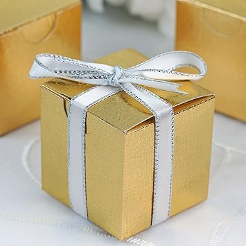 Amazon Tableclothsfactory キャンディーボックス 100個入り 2x2