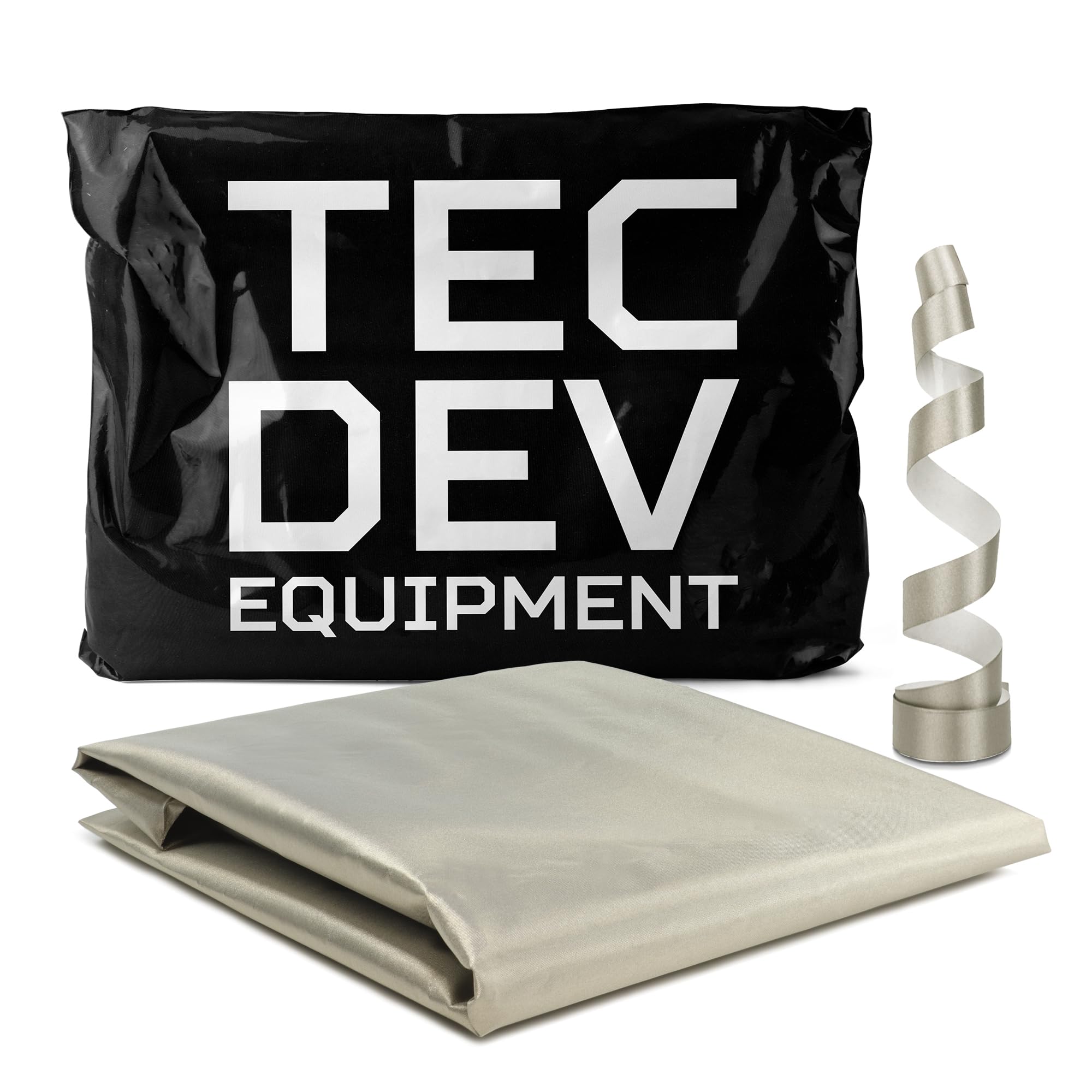 RF Faraday Fabric, Conductive Fabric, EMF Shield, Faraday Cage, RFID, Conductive Shielding, Military Grade, EMI, WiFi, Cell Phone, 45” x 43” /13sq. ft./1.47 Sq. Yds. + 45”L Conductive Tape