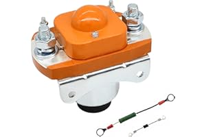 Disenparts MZJ-400A Contactor Solenoid Universal Compatible With Golf Cart Heavy Duty 48V 400A Solenoid Golf Cart