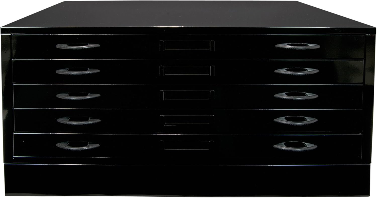 Amazon Com Studio Designs Flat File Riser 46 In Black 60746 Arts Crafts Sewing