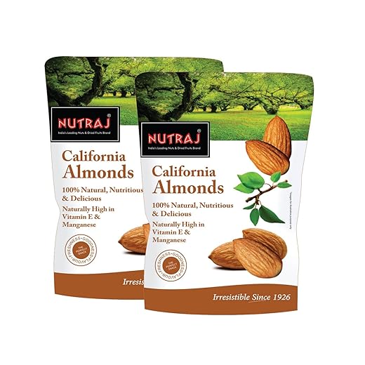 Nutraj California Almonds 500G (2 x 250 GMS)