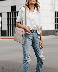 MASINTOR Crossbody Purses for Women, Multi Pocket